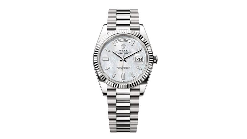 Day Date 40 mother of pearl dial
